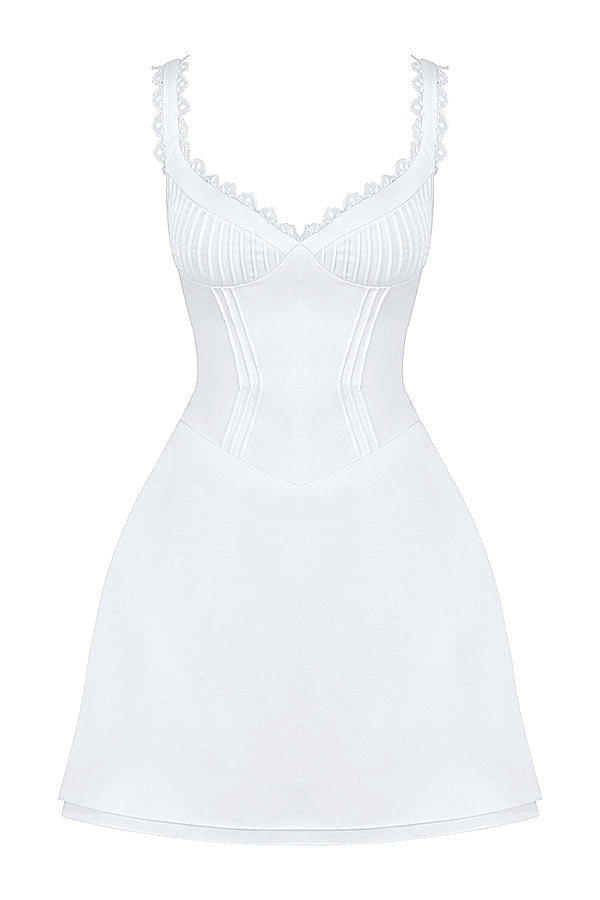 Pin Tuck mini dress