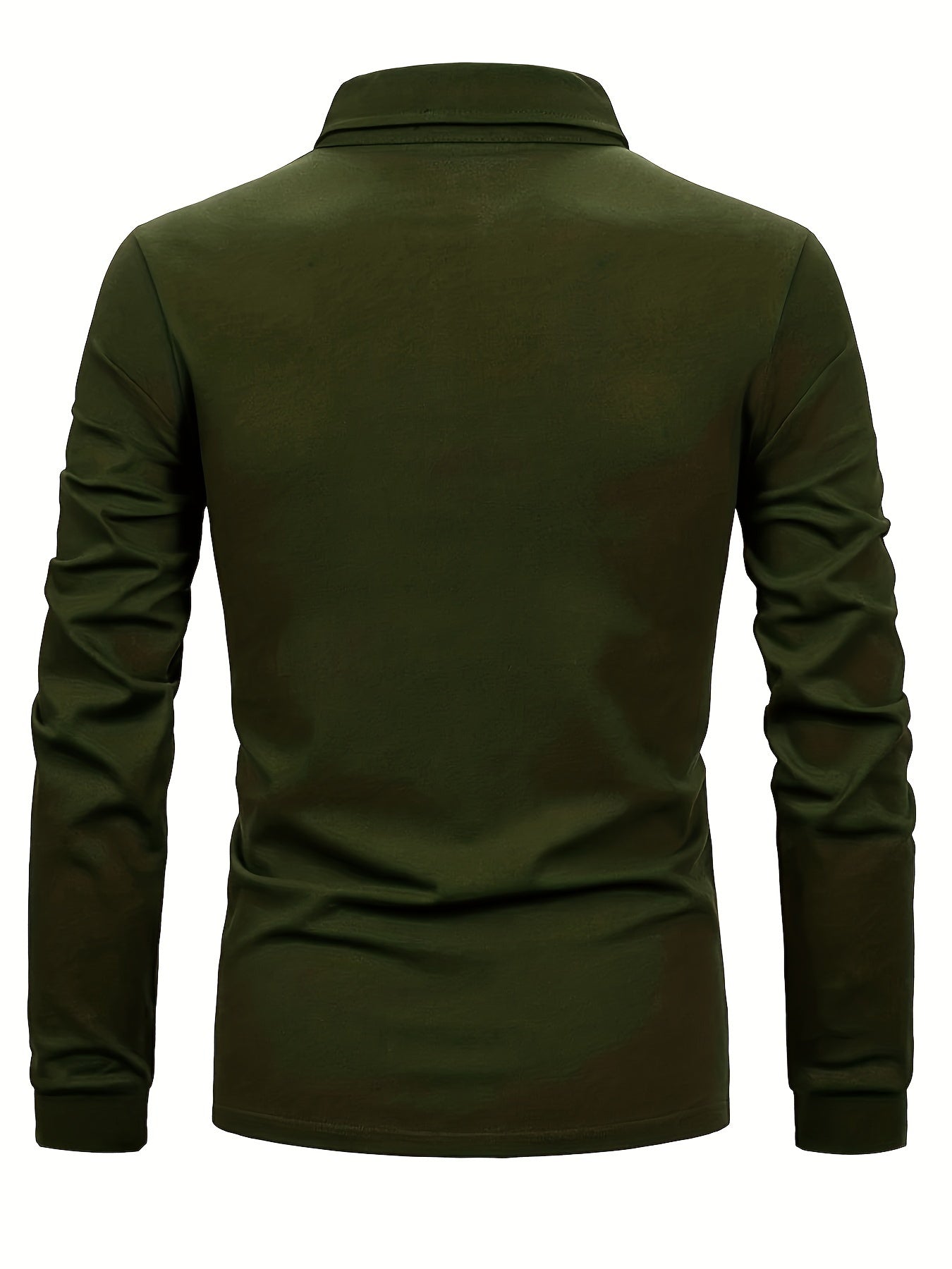 Checked patchwork shirt with lapels and long sleeves made of casual cotton with a light stretch