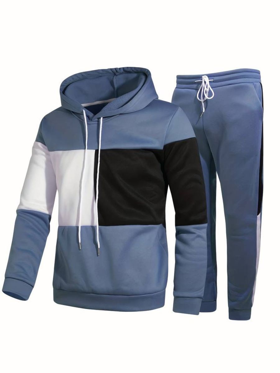 hoodie and drawstring joggers