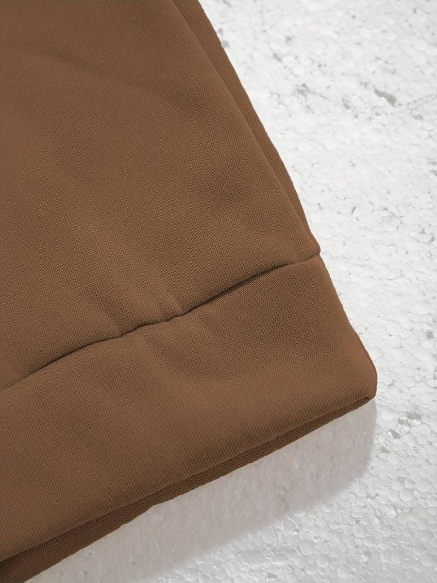 hoodie and drawstring joggers