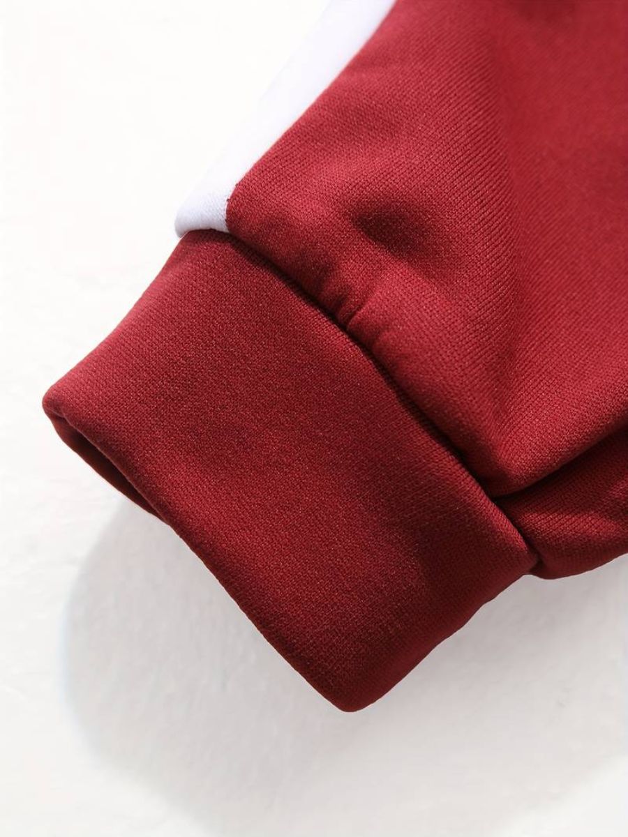 hoodie and drawstring joggers