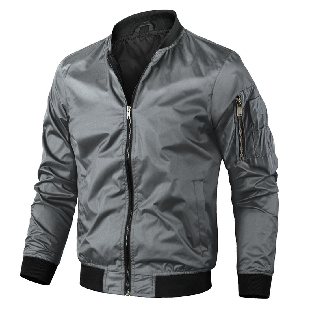 Stylish casual bomber jacket