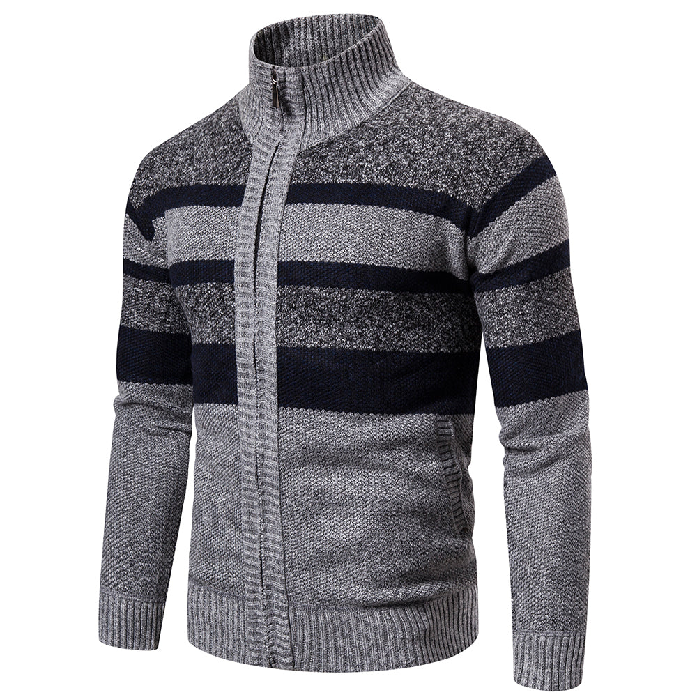 Striped men's sweater