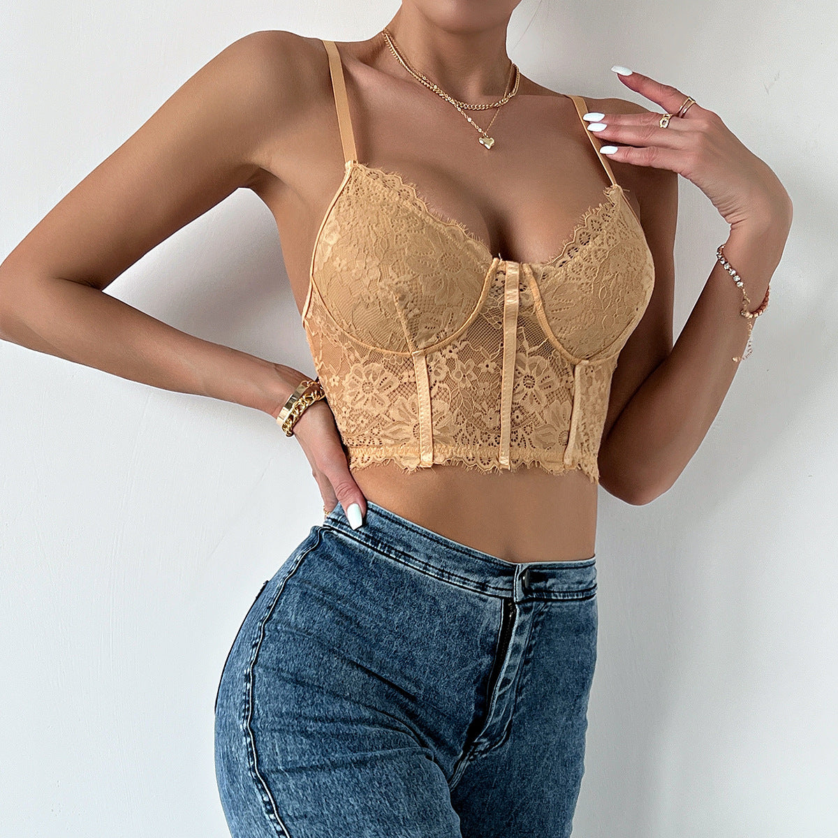 Lace Crop Corset