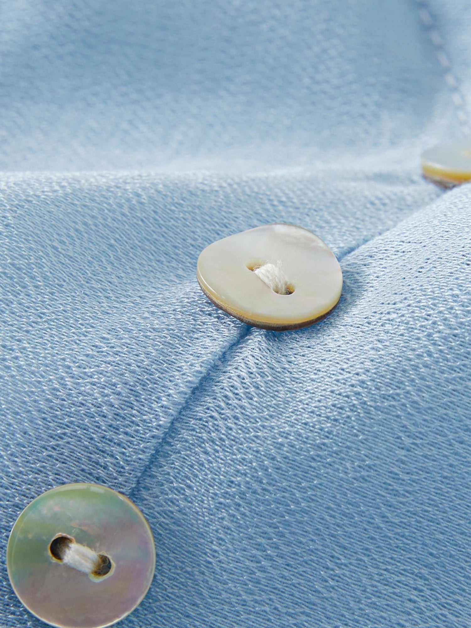 Summer Loose Light Blue Midi Dress