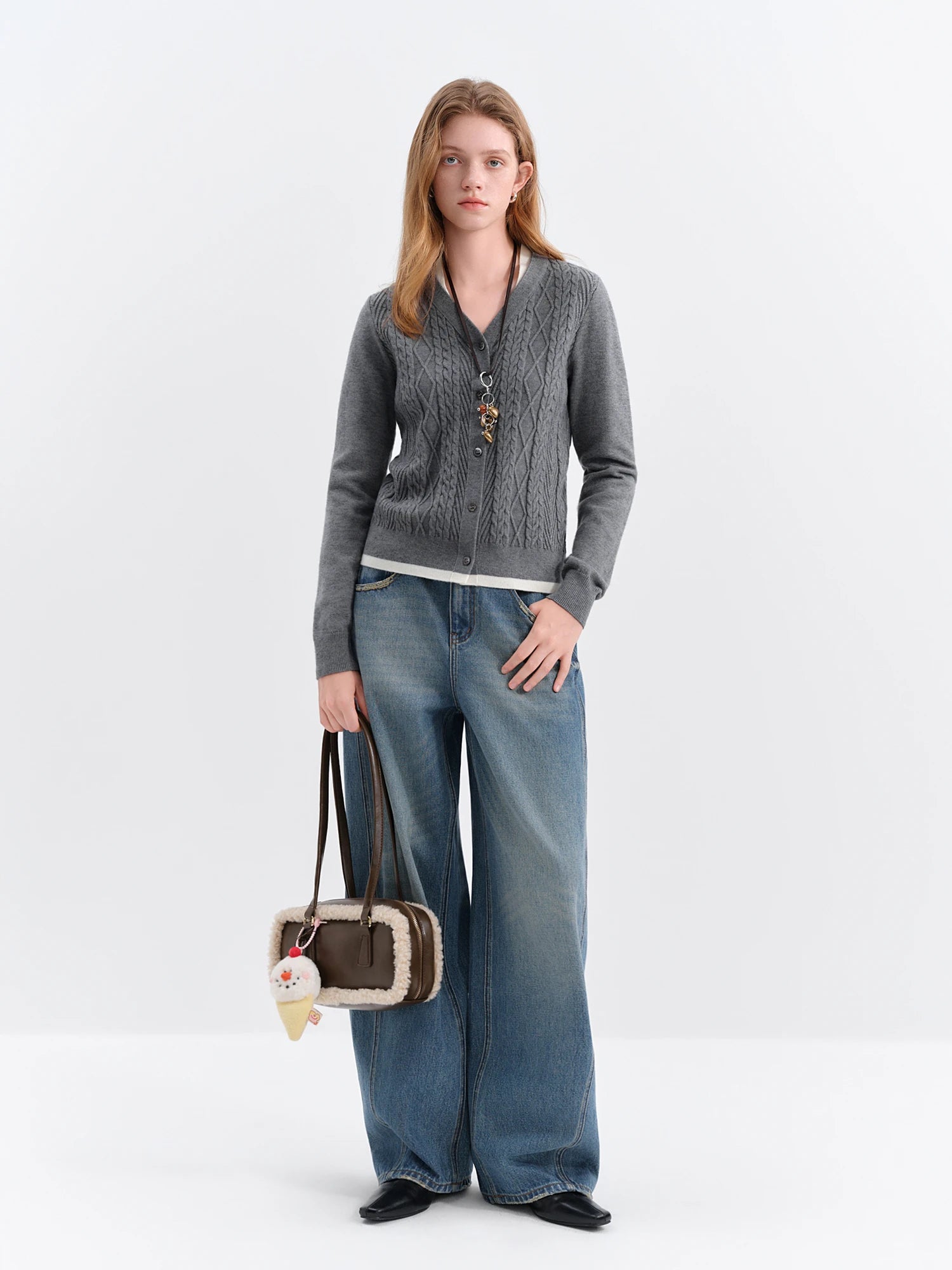 Two-piece Knitted Cardigan