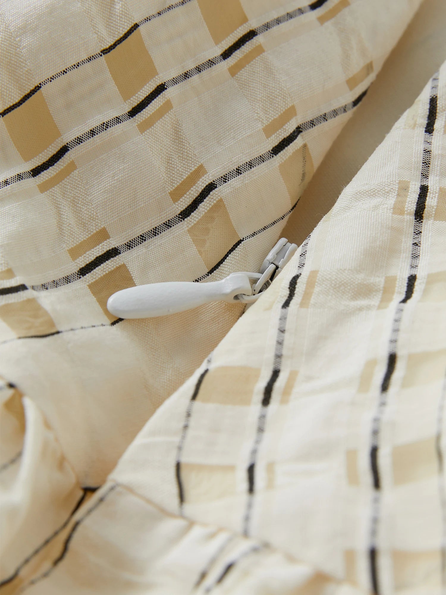 Texture French Fashion Beige Top and Skirt