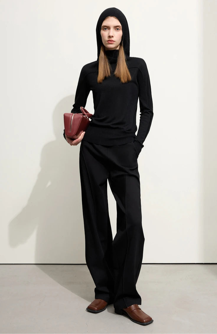 Slim-fit Hooded Sweater