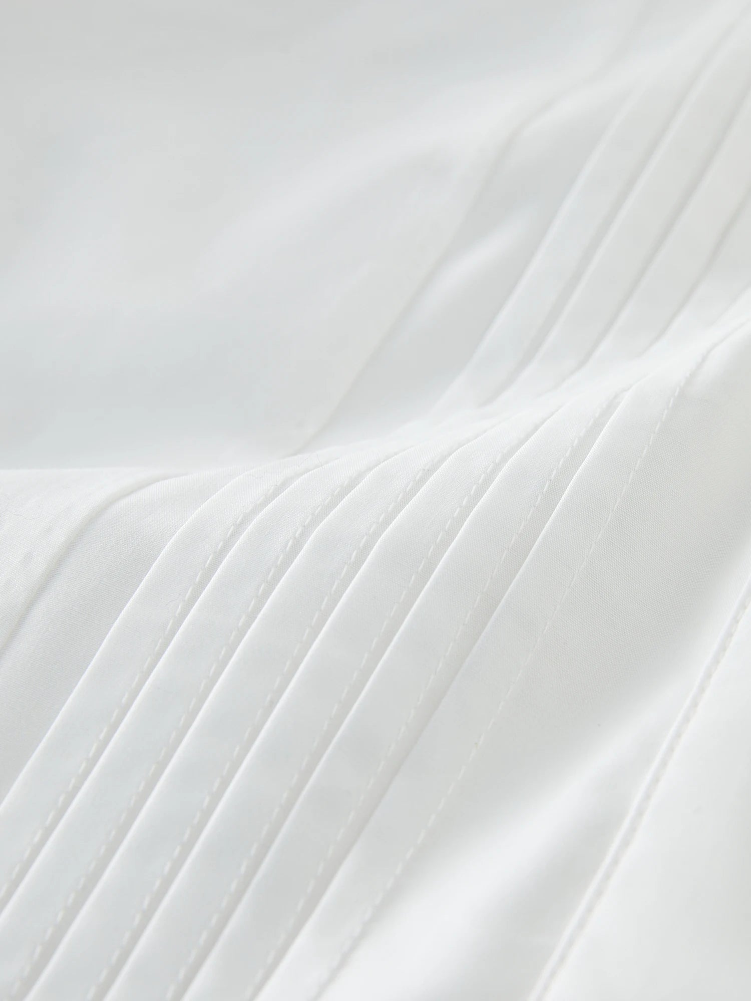 Stripe texture Blue Short-Sleeved Shirt