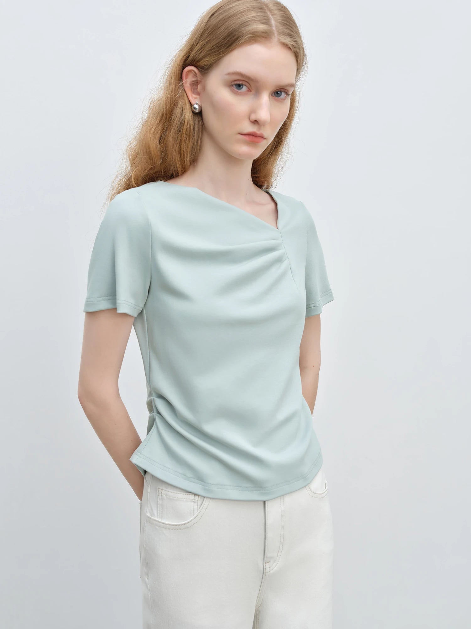Asymmetric Sleeveless Top
