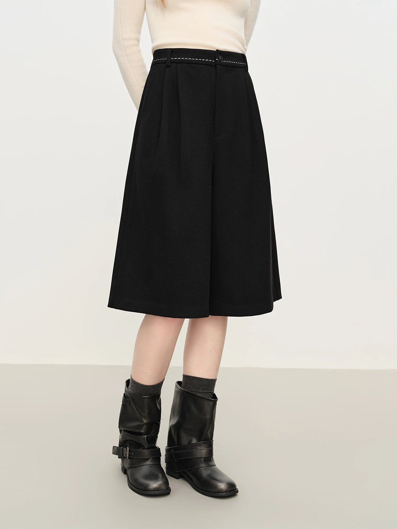 Loose Wide Leg Shorts