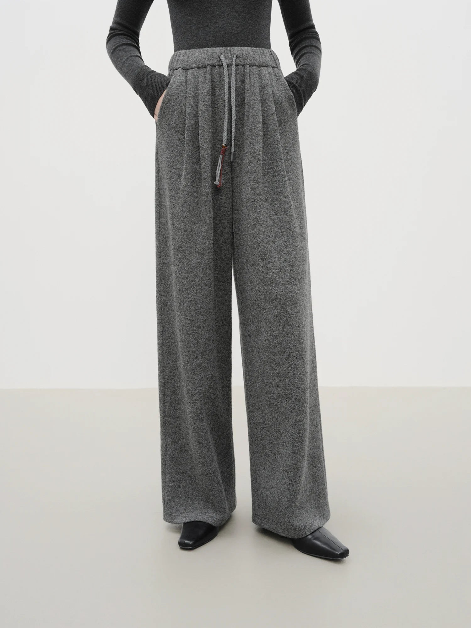 Casual Loose Wool Pants