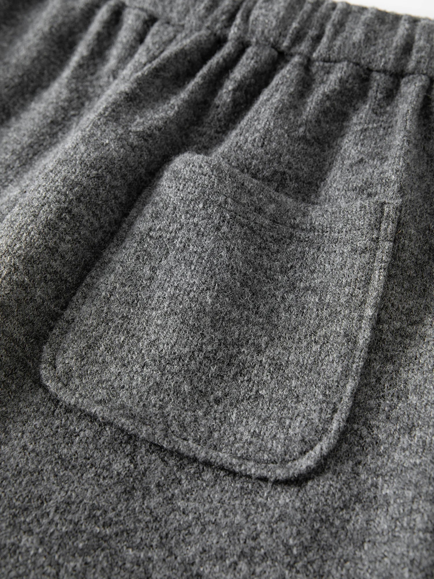 Casual Loose Wool Pants