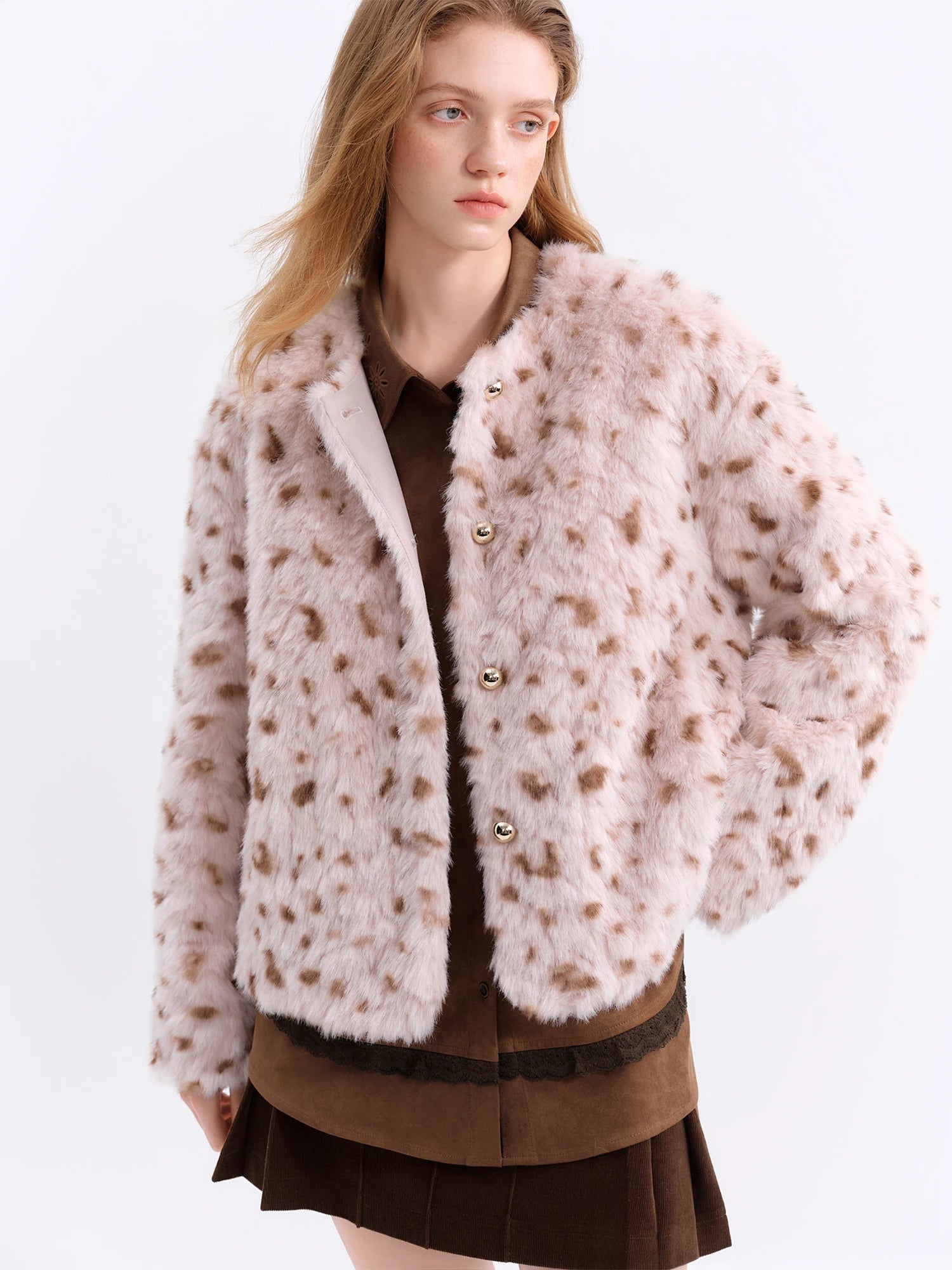 Leopard Fur Jacket