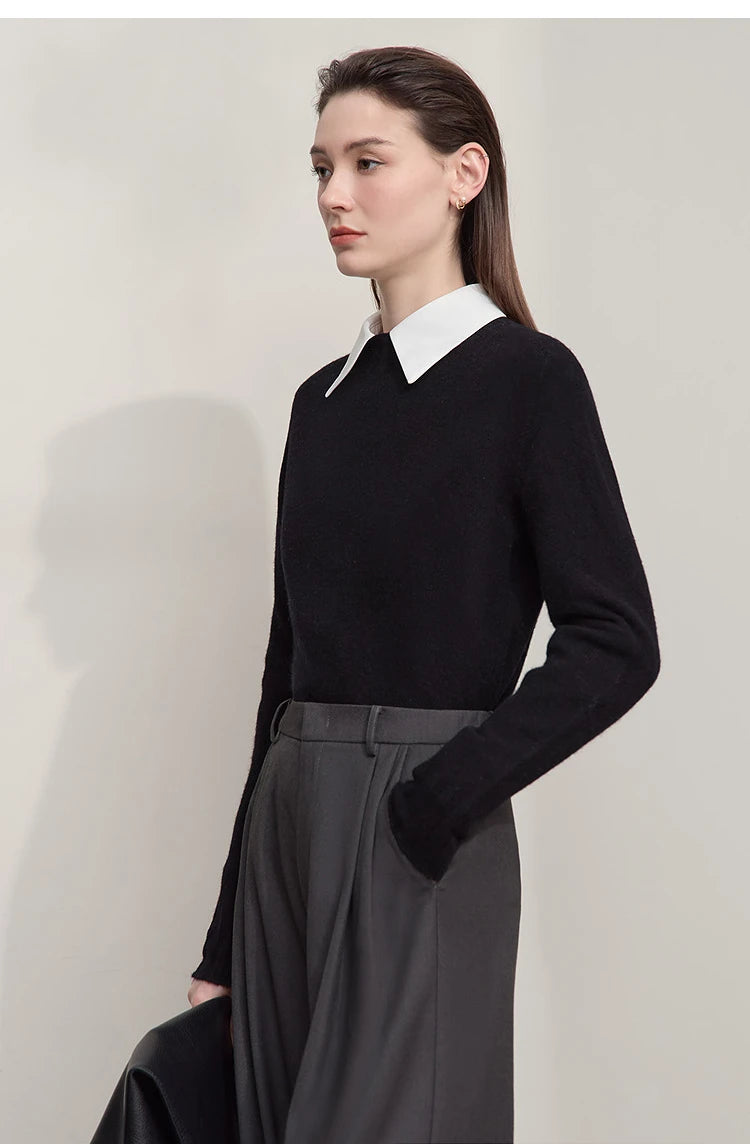 Loose Casual Versatile Wool Sweater