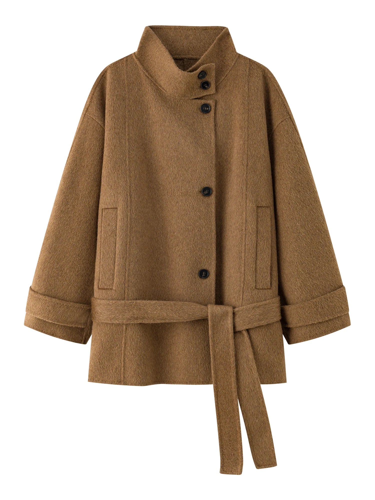 Double-faced Wool Small Coat