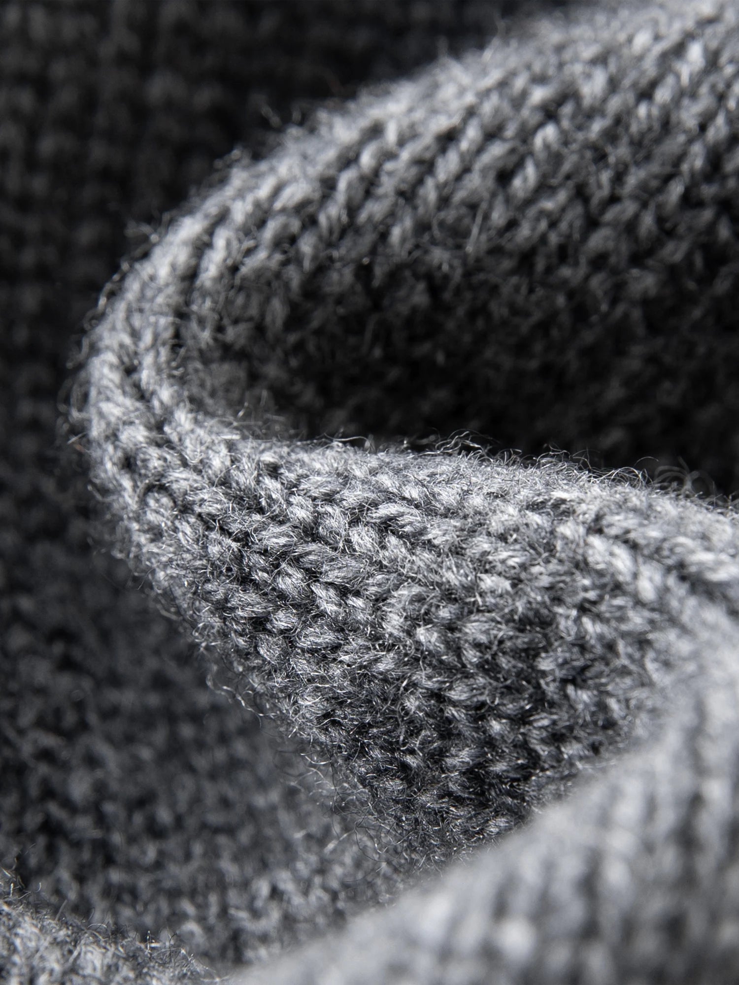 Sleeveless V-neck Wool Vest