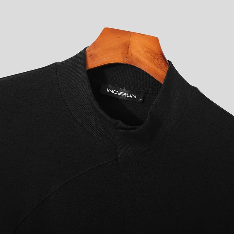 Turtleneck Short Sleeve T-shirt