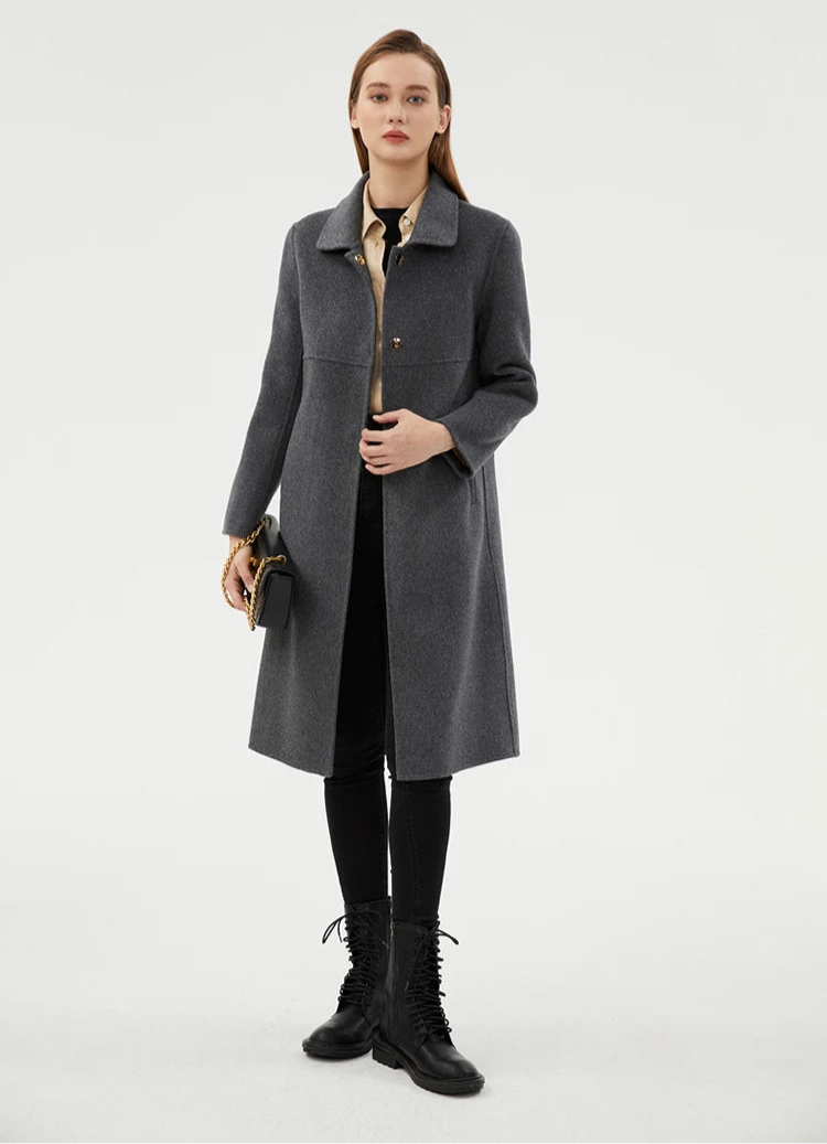 Casual Wool Coat