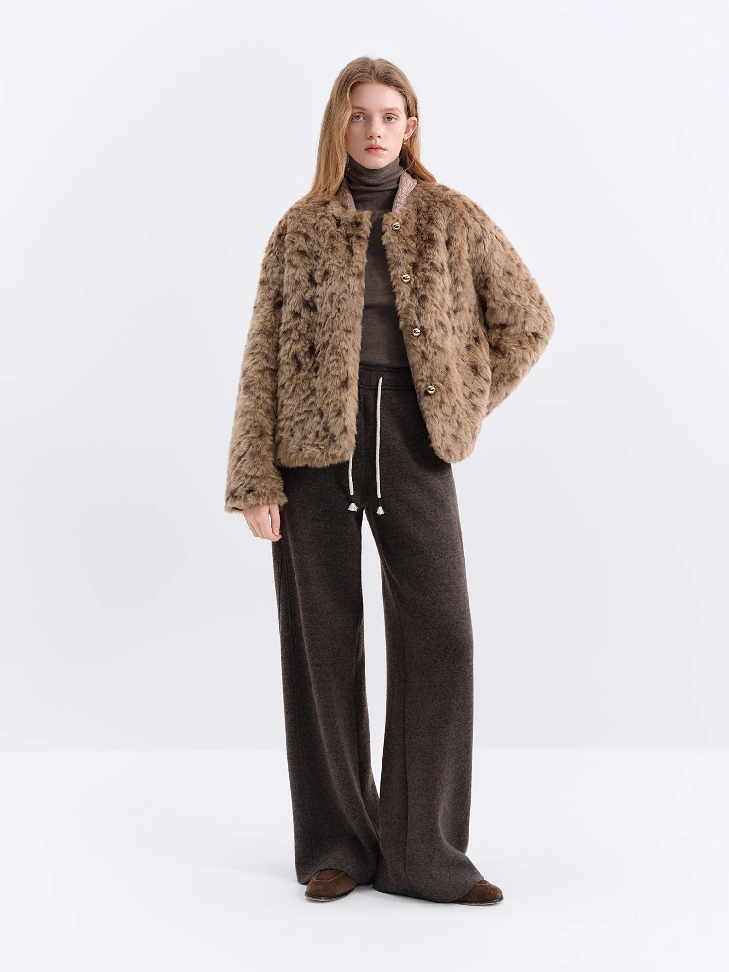 Leopard Fur Jacket