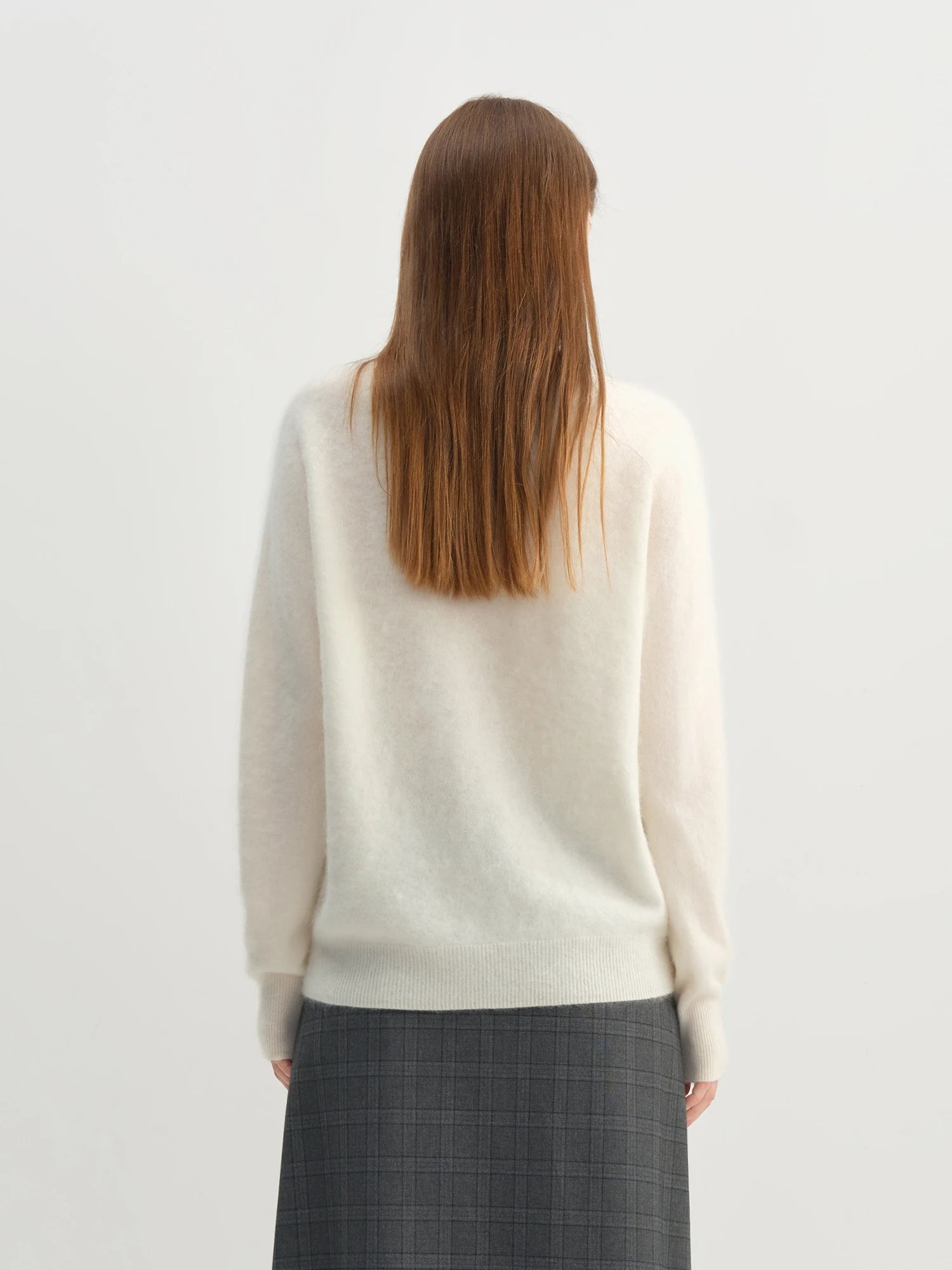 Wool Blend Cashmere Pullover