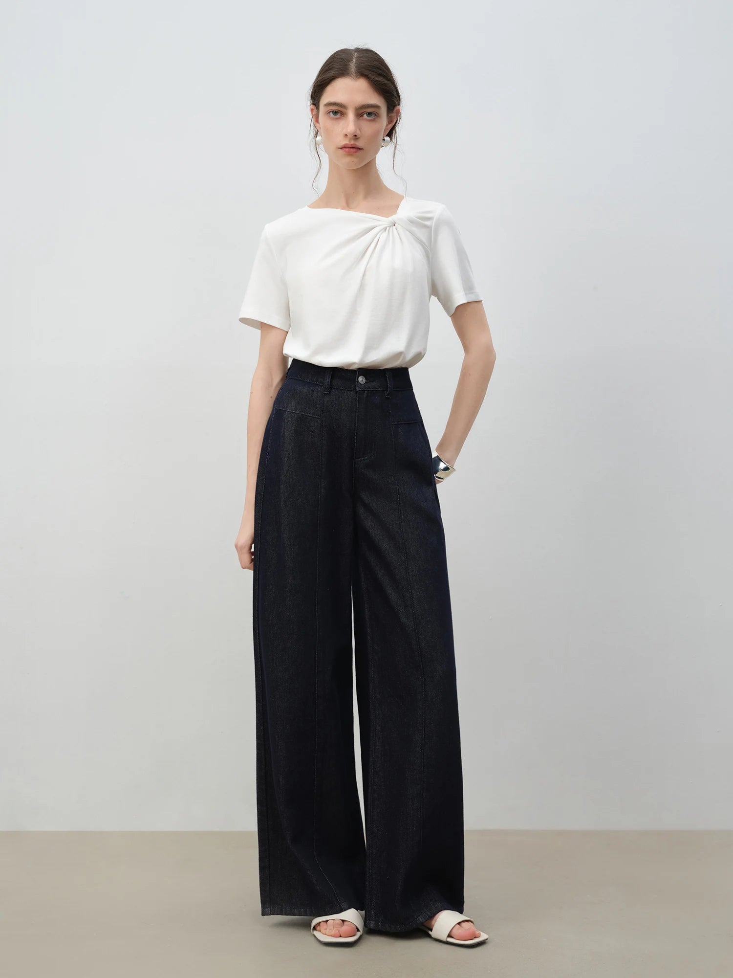 Short Sleeve Twisted T-Shirt