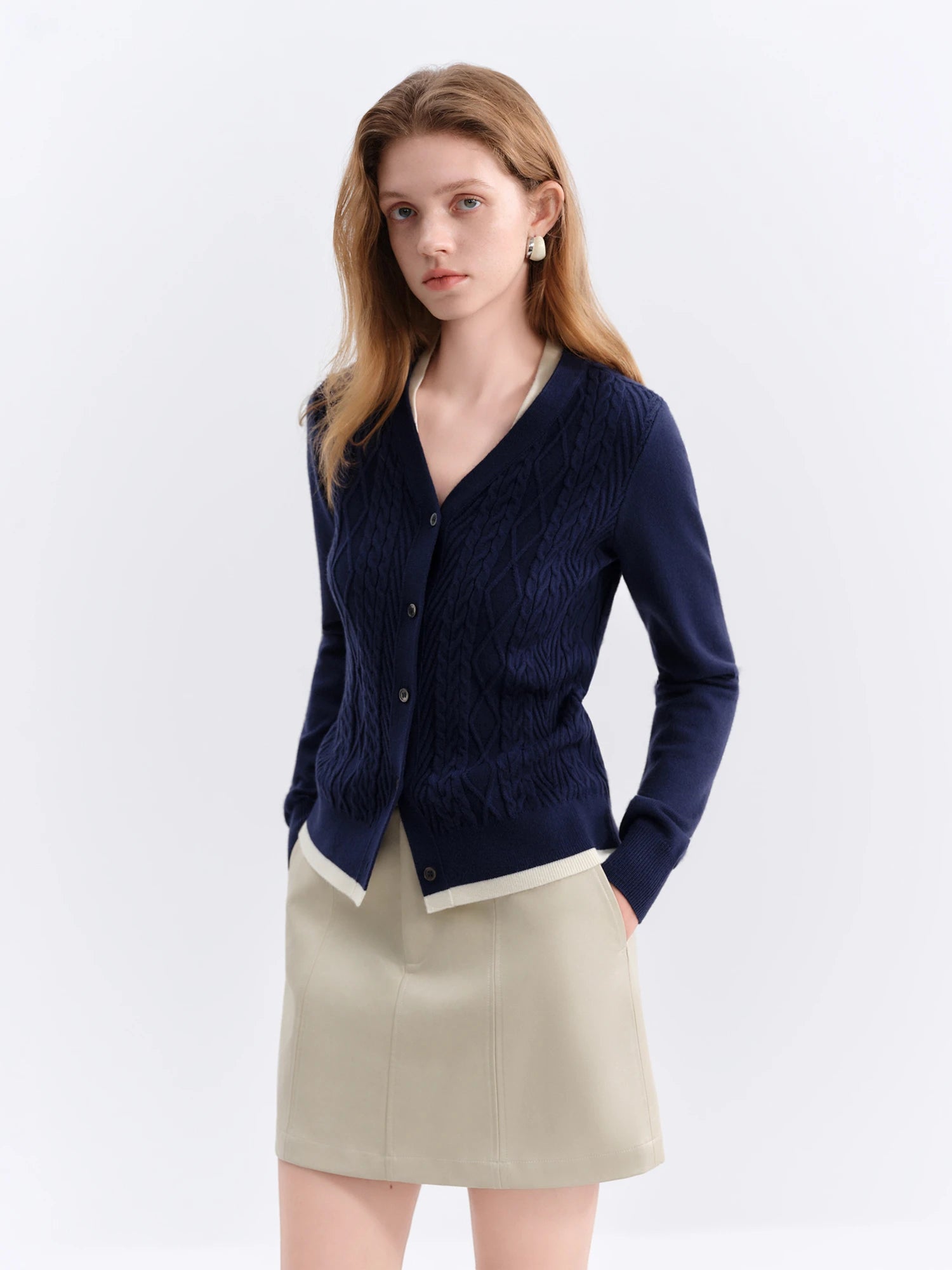 Two-piece Knitted Cardigan