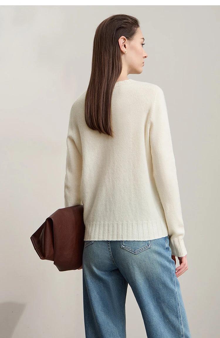 Loose Casual Versatile Wool Sweater