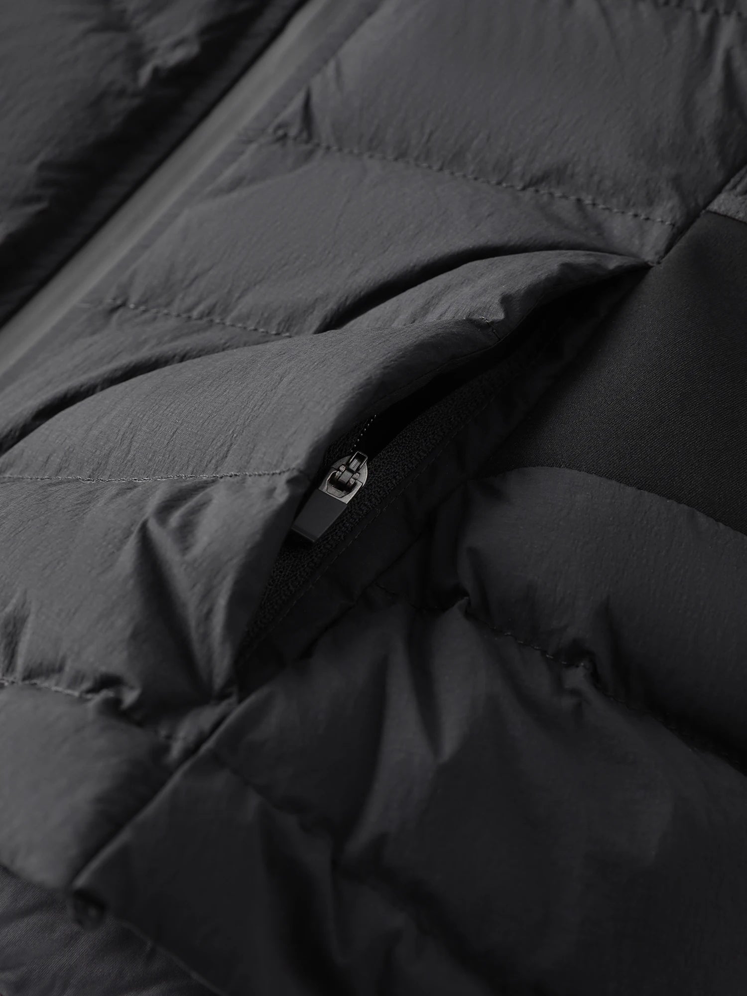 Lightweight Hooded Black Jacket