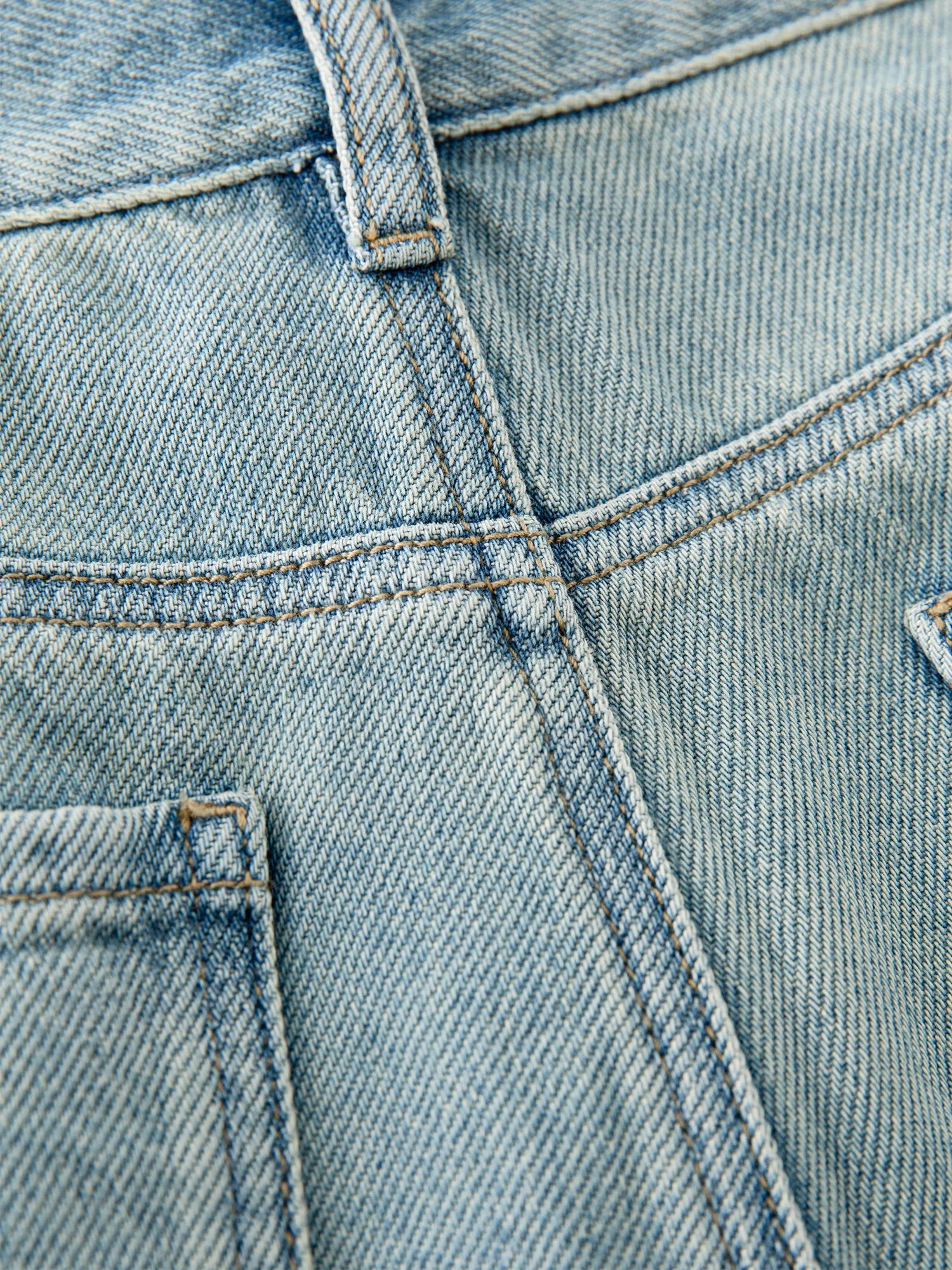 High Waist Straight Jeans