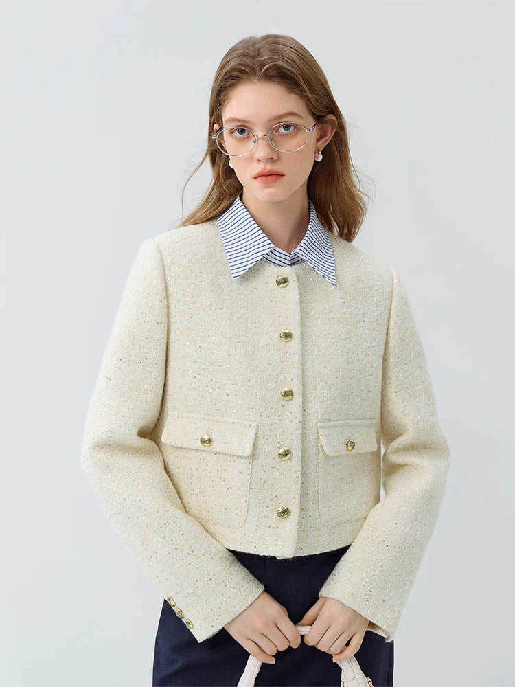 Luxury blazer and skirt set