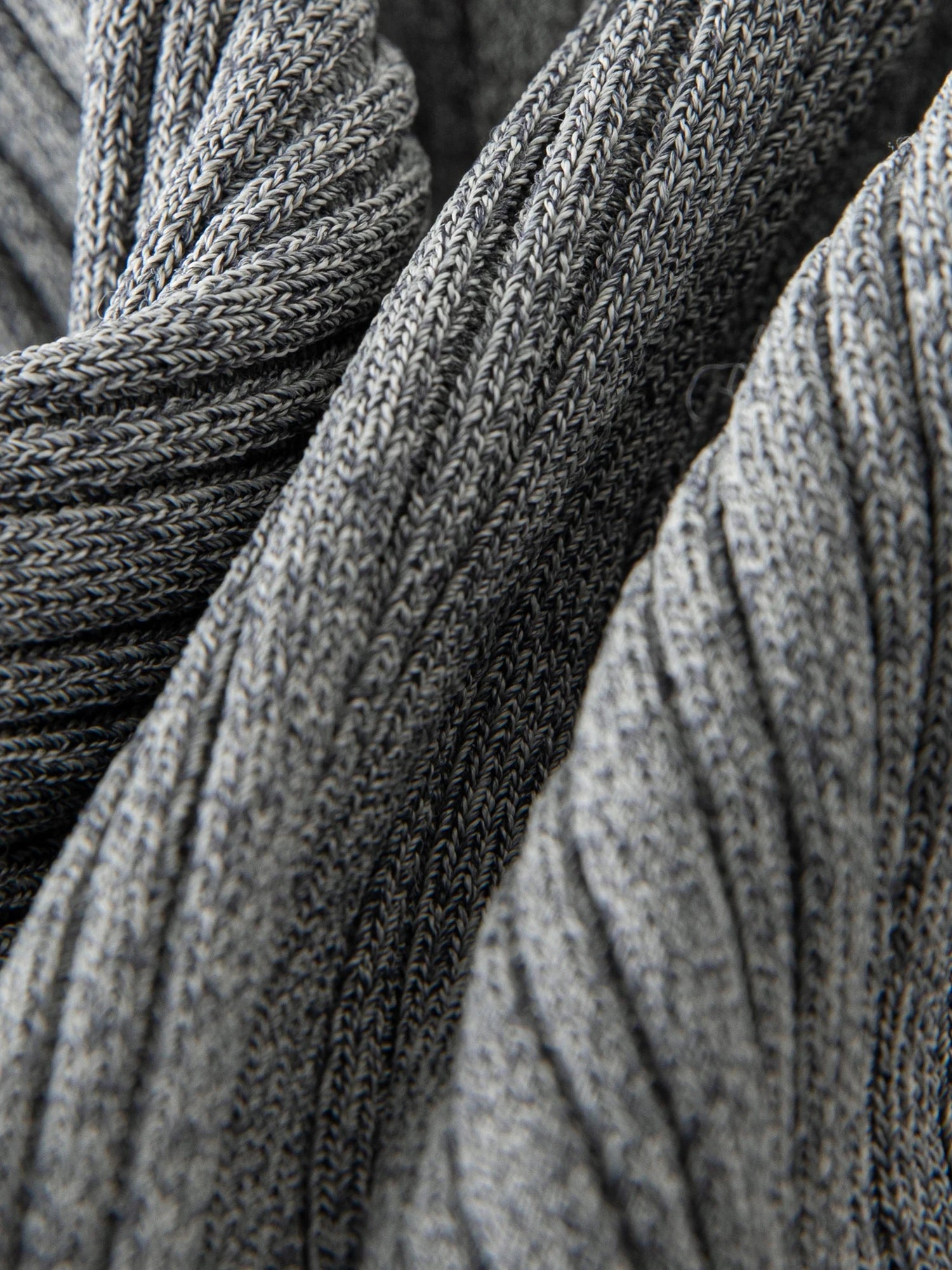 Short-sleeved Knitted Stripe T-shirt