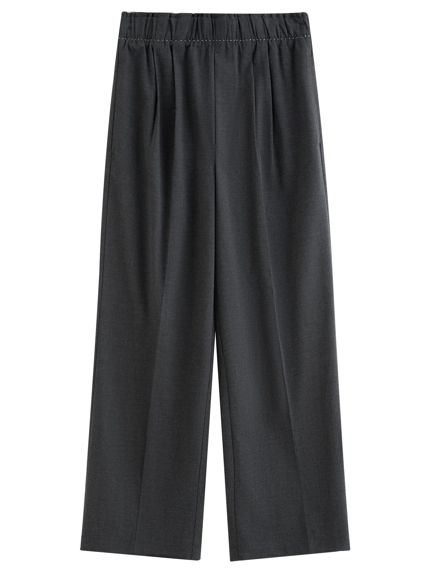 Oversized Tapered Gray Pants