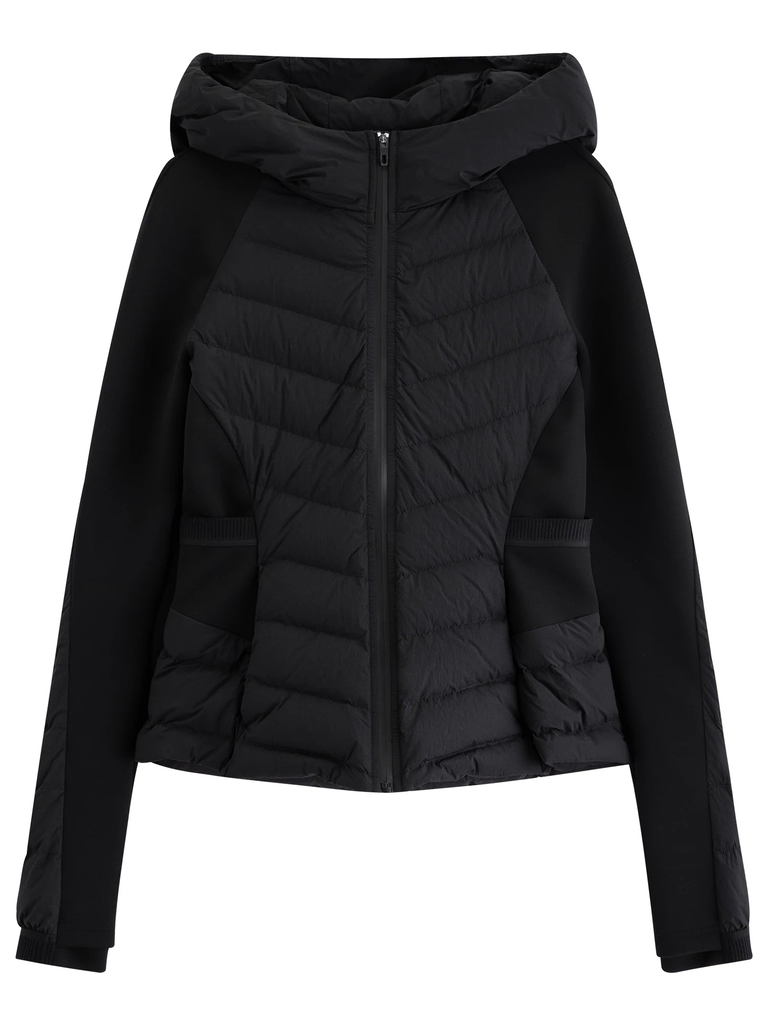 Lightweight Hooded Black Jacket
