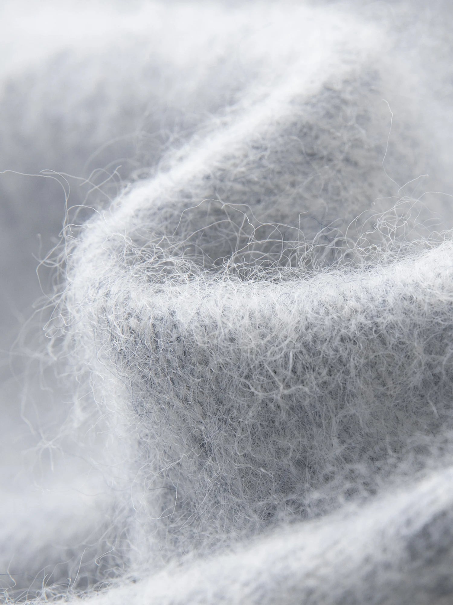 Wool Blend Knitted Cardigan