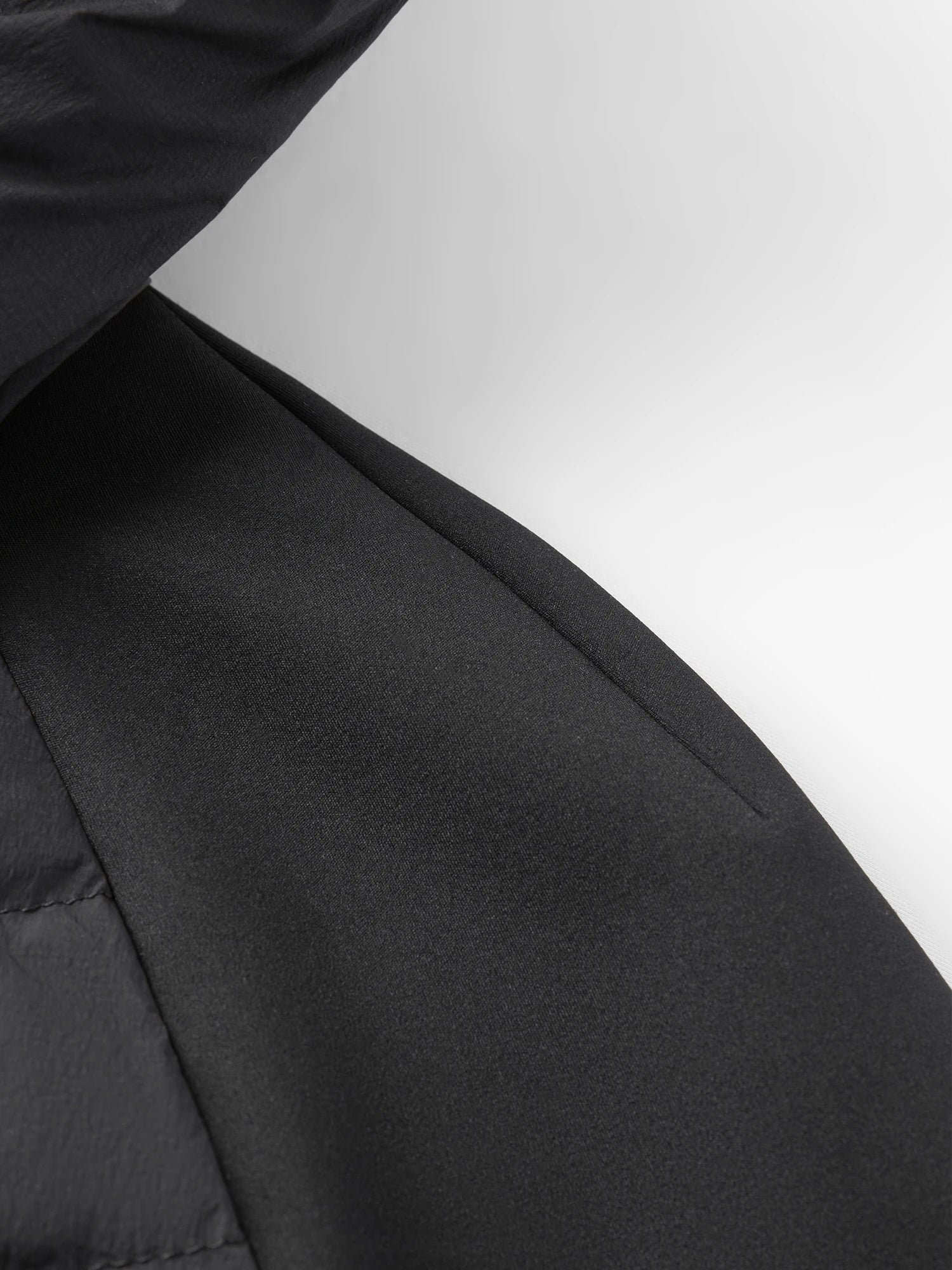 Lightweight Hooded Black Jacket