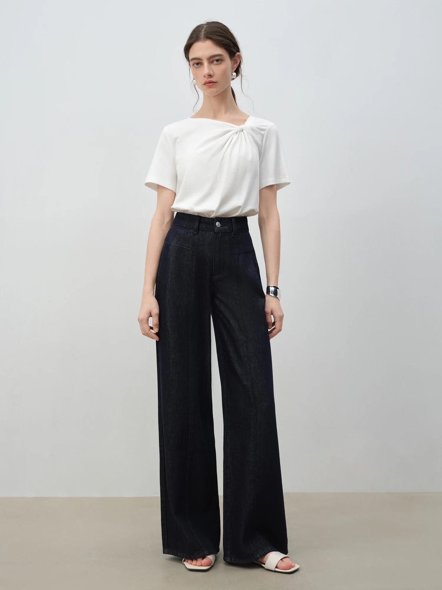 Short Sleeve Twisted T-Shirt