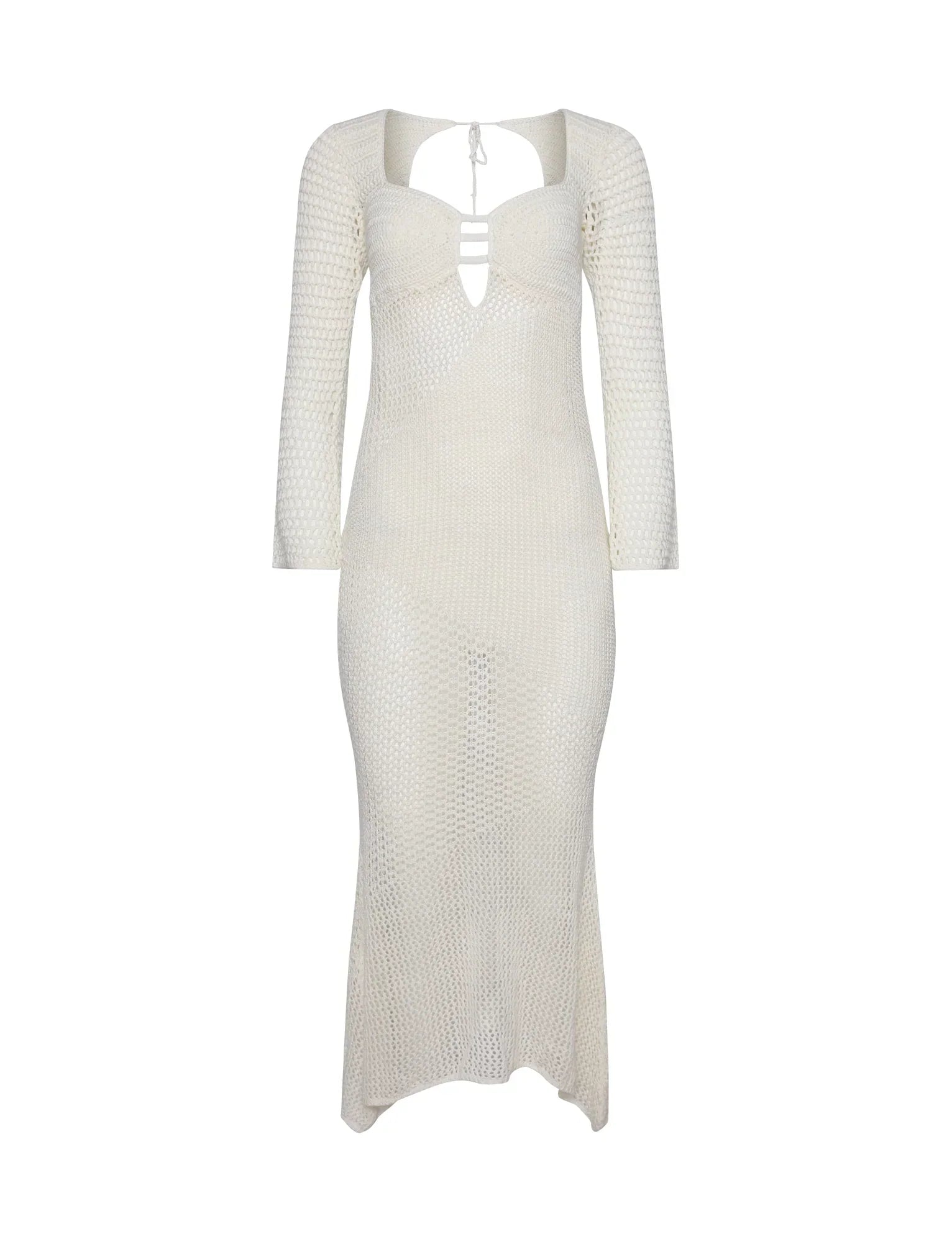 Luxury knitted maxi dress