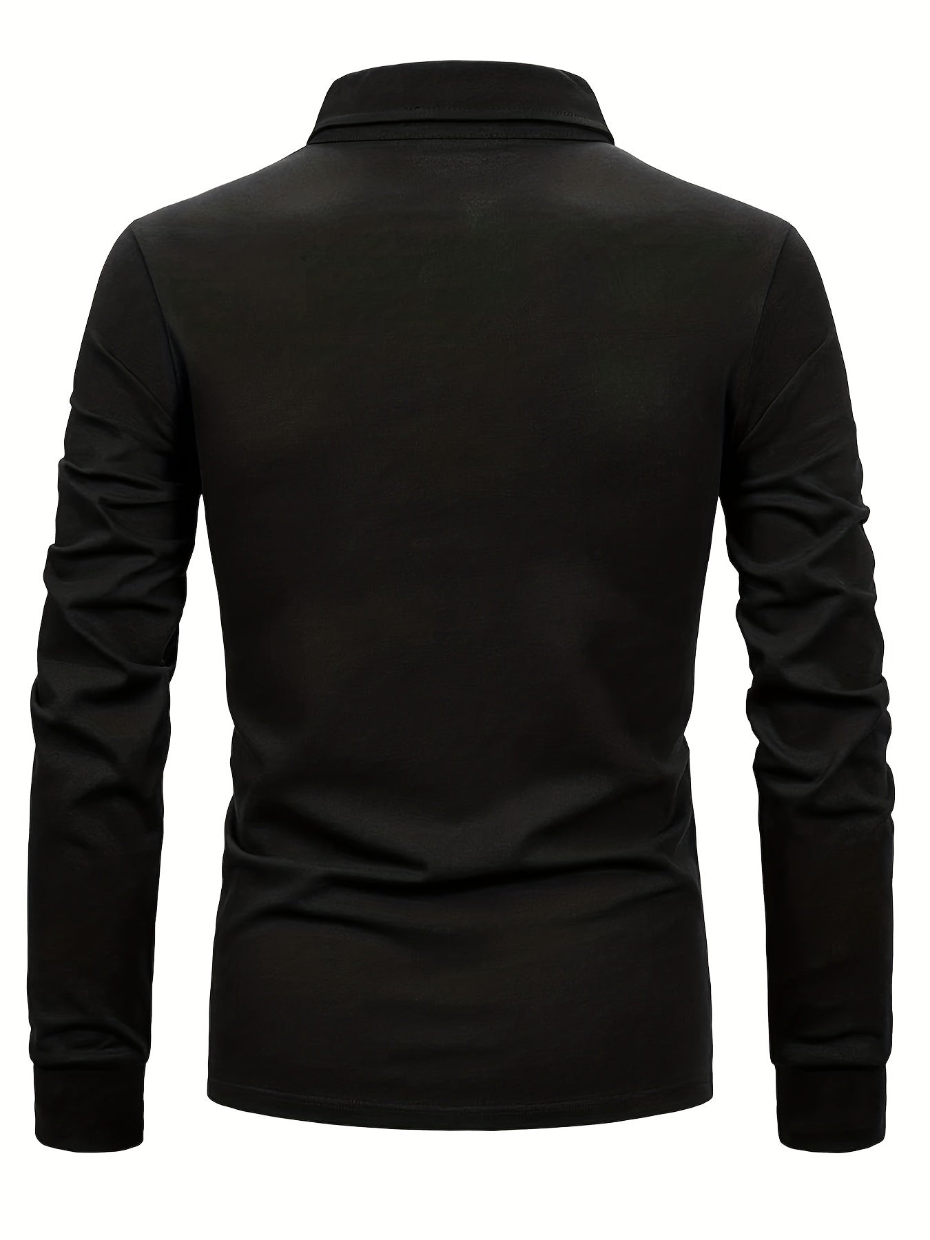 Checked patchwork shirt with lapels and long sleeves made of casual cotton with a light stretch