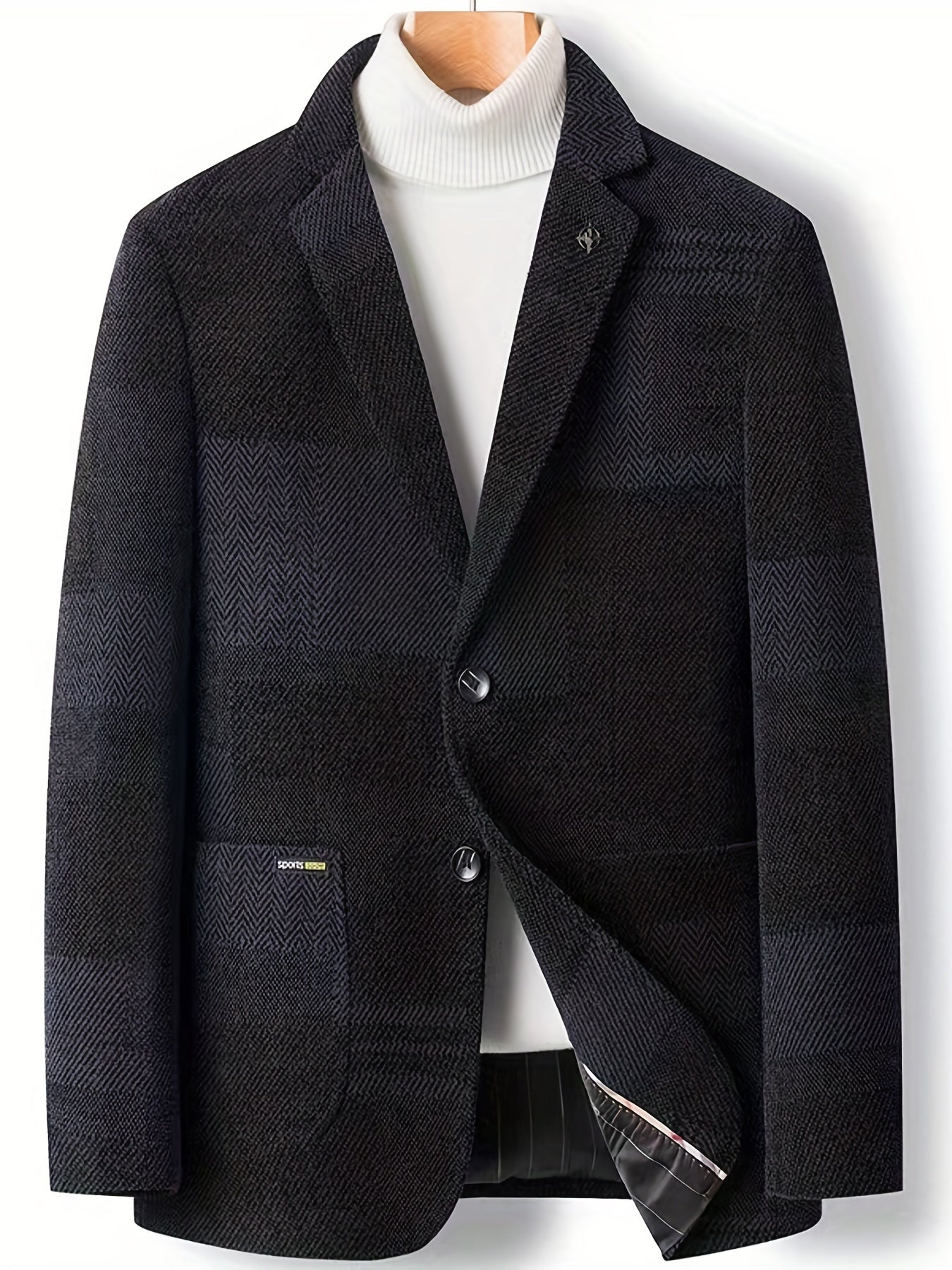 Sporty blazer jacket for men