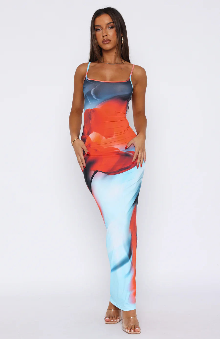 Stretchy Summer Maxi Dress