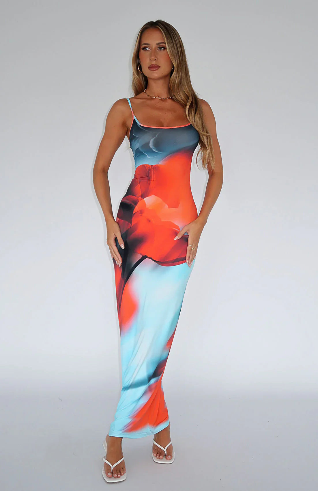Stretchy Summer Maxi Dress
