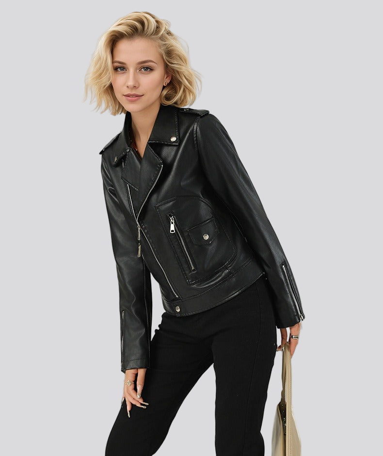 Light Black Leather Jacket