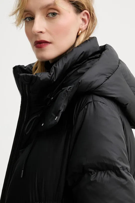 Winter Long Warm Black jacket