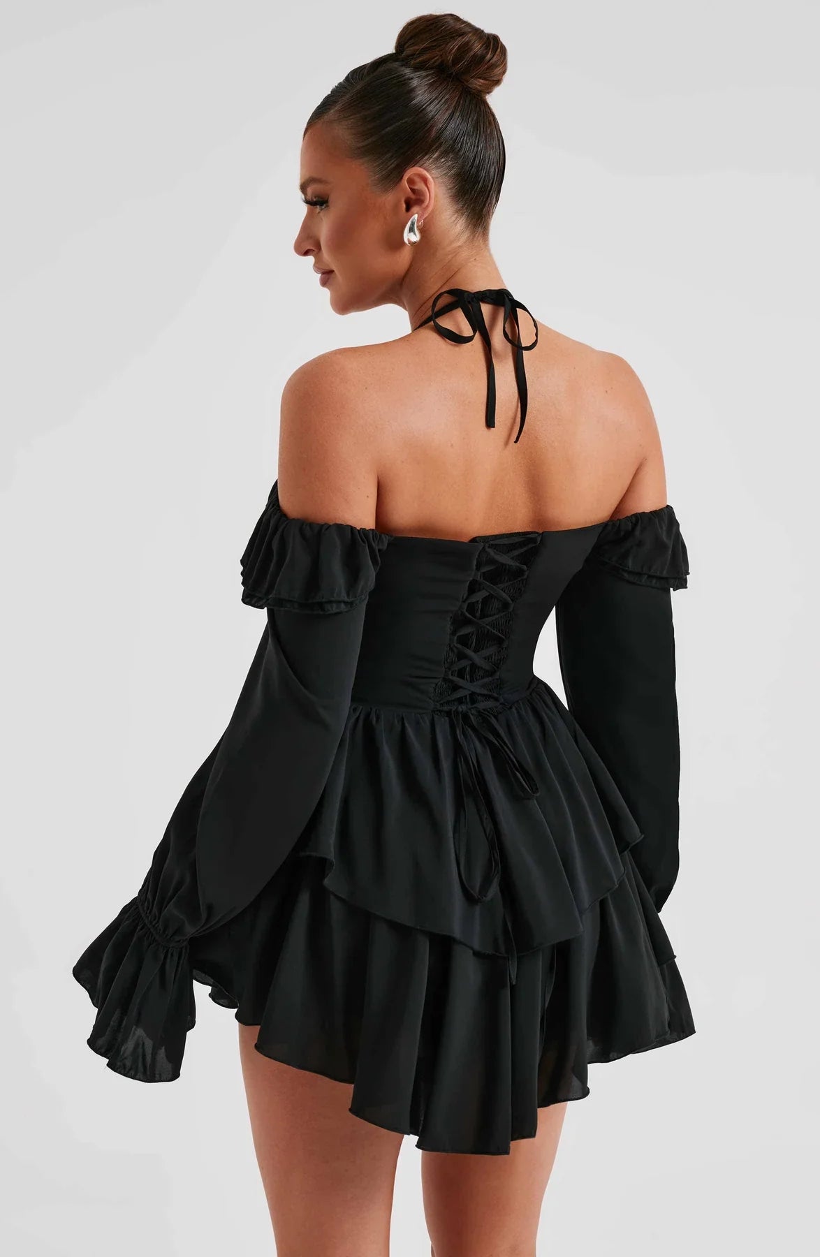 Ruffled Mini dress