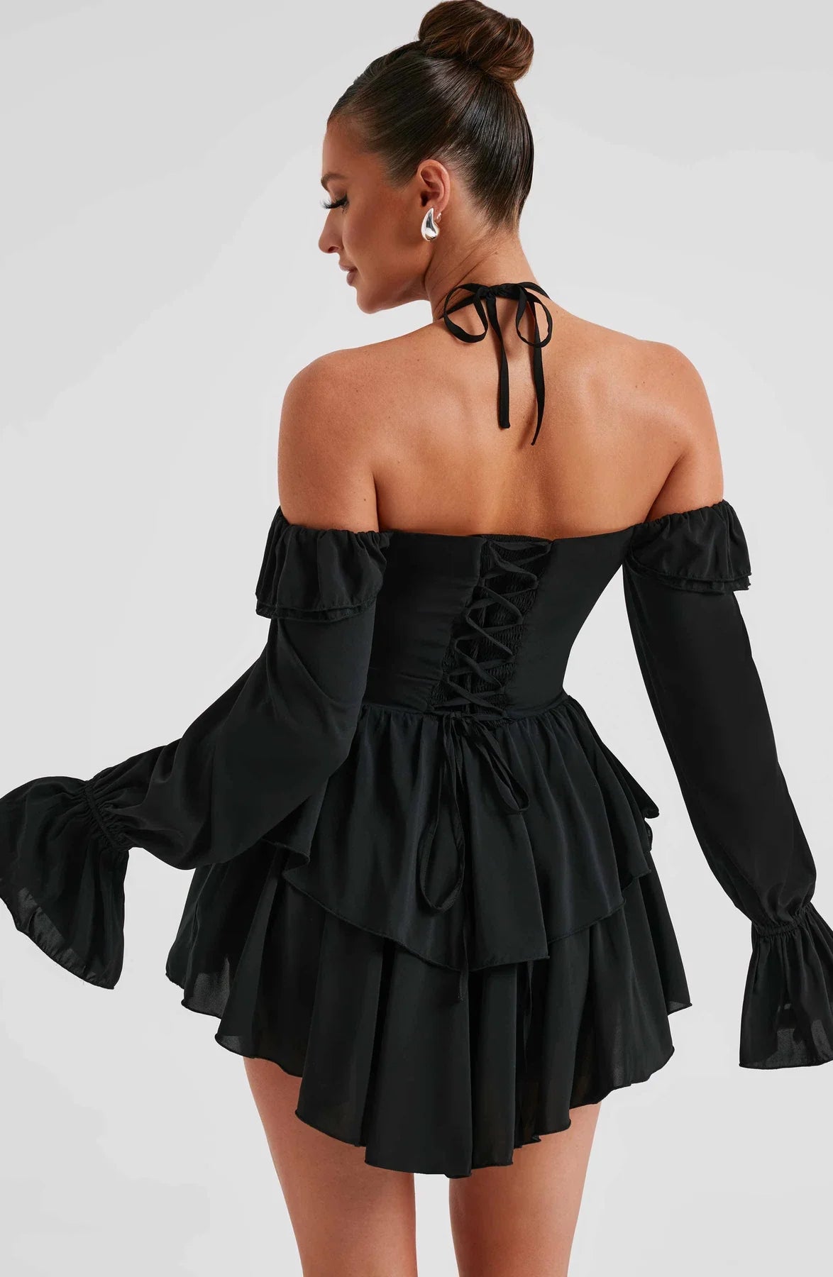 Ruffled Mini dress