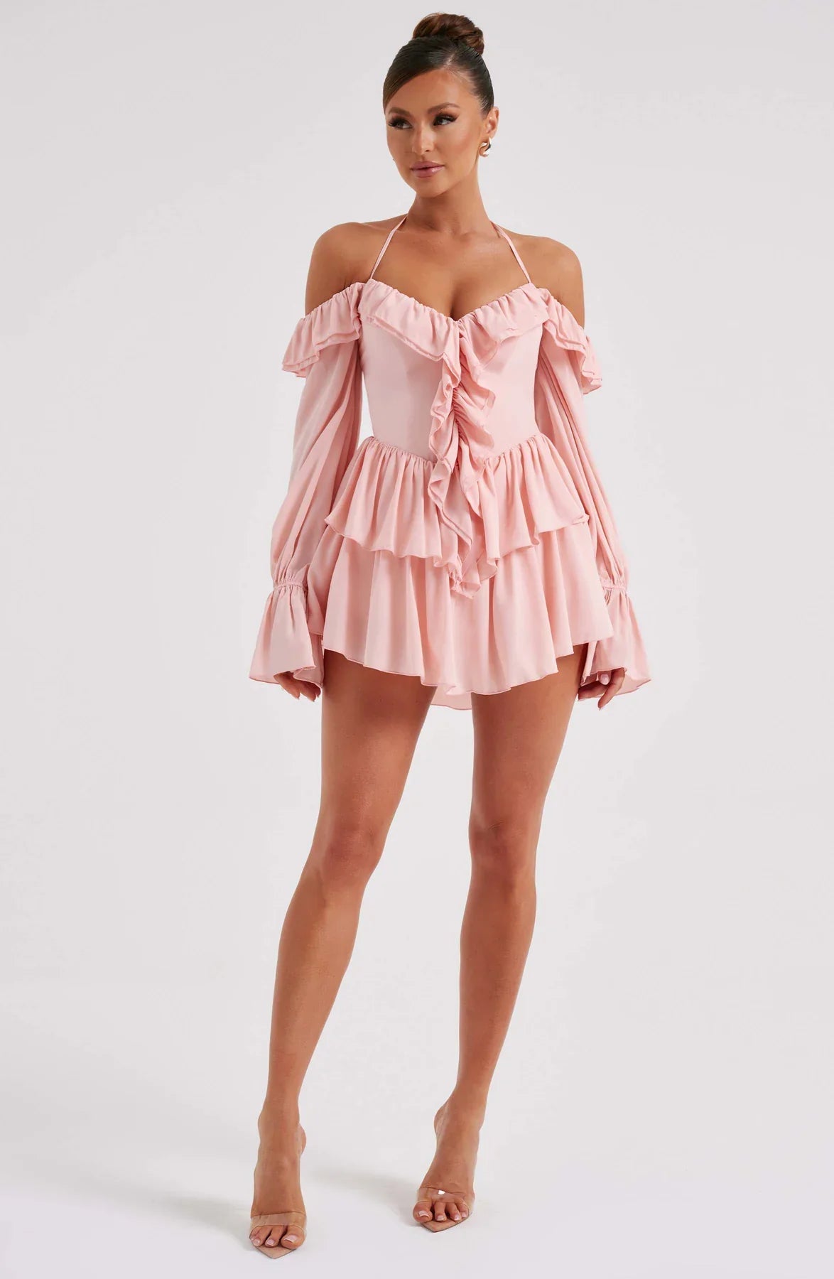 Ruffled Mini dress