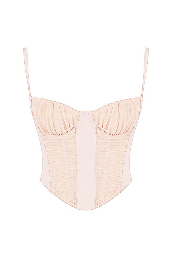 Peony gathered corset