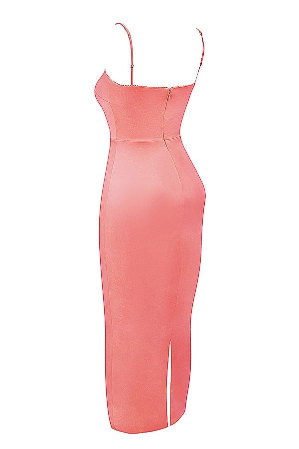 Vintage cream colored maxi dress