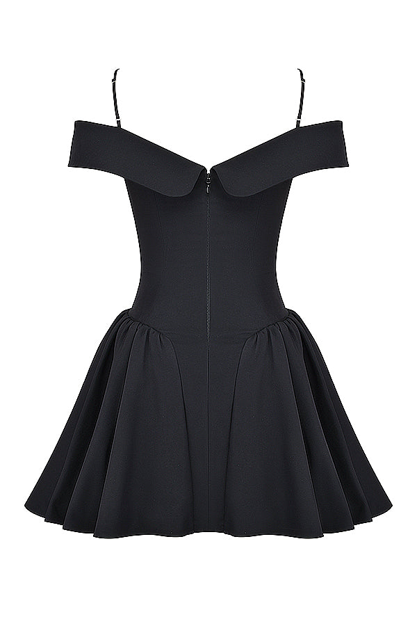 Off shoulder mini dress